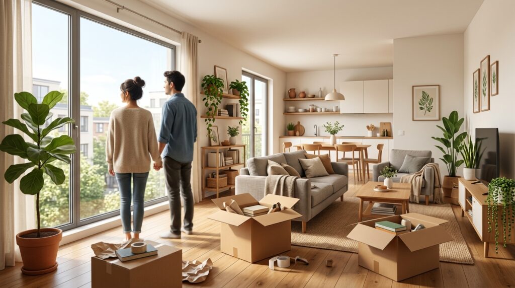 d'appartement en Moselle premier achat d'un jeune couple frontalier