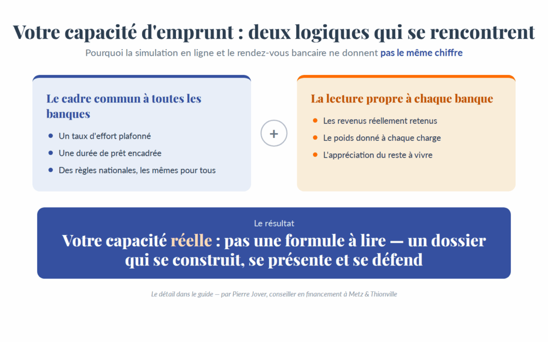 Capacité d’emprunt : comment elle est vraiment calculée par les banques