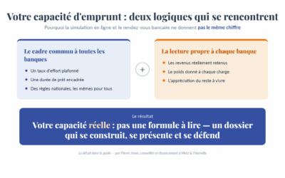 Capacité d’emprunt : comment elle est vraiment calculée par les banques